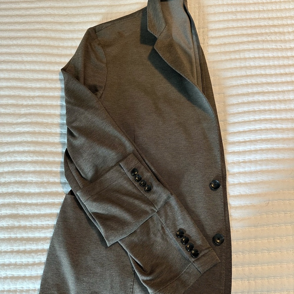 Nordstrom Gray Sport Coat Tailored Blazer